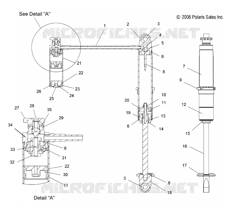 AMORTISSEUR ASM. IFS, INTERNALS (7043206)
