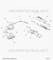 ENGINE, VALVE D'ECHAPPEMENT ASM. AND ACTUATOR