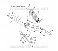 BRAS DE SUSPENSION AVANT (M-10)