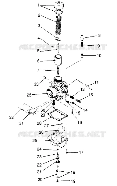 CARBURATEUR SUPER SPORT 0950743 (4928882888C008)