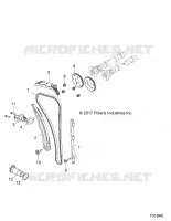 CHAINE DE DISTRIBUTION AND TENSIONER