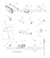 BOUTONS, CAPTEURS, ECU and CONTROL MODULES