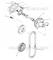 POMPE A EAU 600 XCR 0951676 (4929132913C011)