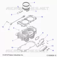 CYLINDRE AND PISTON