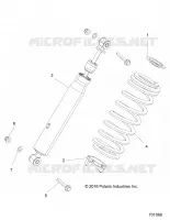 SUSPENSION ARRIERE SHOCK MOUNTING