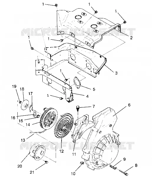 LANCEUR ASSEMBLY SUPER SPORT E940743 (4927372737034A)