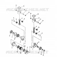 PISTON ET VILEBREQUIN INDY LITE (4921332133028A)