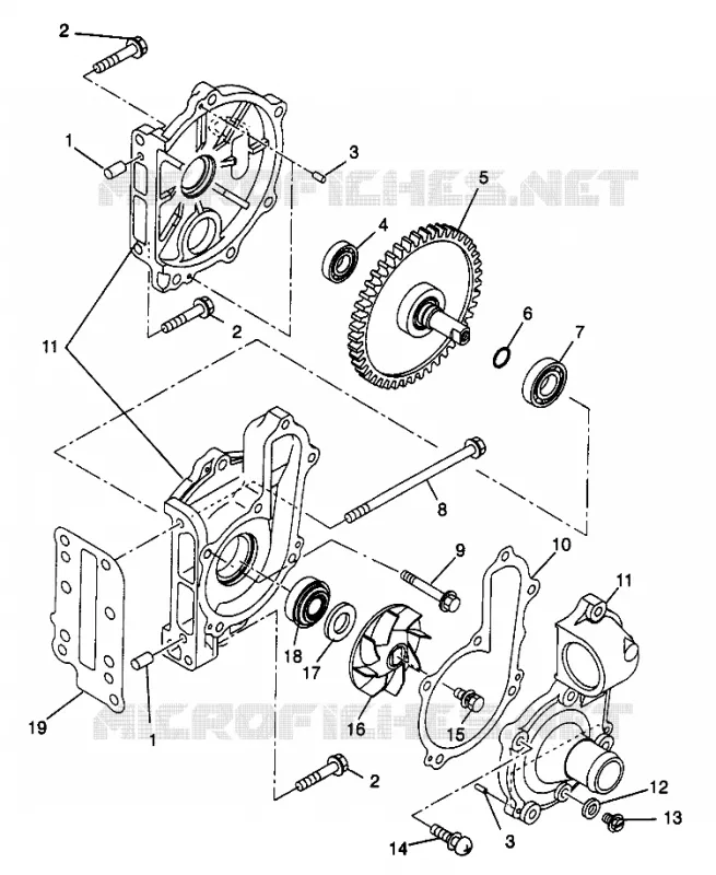POMPE A EAU ULTRA 0976778 and EUROPEAN ULTRA E976778 (4938053805C009)