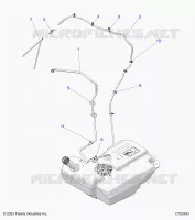 CARBURANT SYTEMS, CARBURANT LINES, STD.