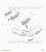 ENGINE, ECHAPPEMENT