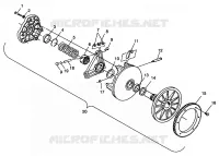 EMBRAYAGE DE TRANSMISSION WIDETRAK LX 0982065 AND EUROPEAN WIDETRAK LX E982065 (4943884388B014)