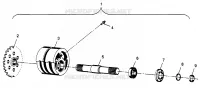 TENDEUR AVANT SCRAMBLER 400L W97BC38C (4939893989B002)