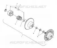 EMBRAYAGE DE TRANSMISSION ASSEMBLY LITE GT/0933133 AND STARLITE GT/0933127 (4923232323020A)