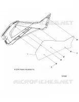RIGHT HAND SIDE PANEL HEAT SHIELD AND HARDWARE 2 UP
