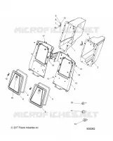 RANGEMENT COMPARTMENTS, REAR