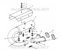 ECHAPPEMENT LITE 0963433, EURO LITE E963433 and LITE DELUXE 0963431 (4931663166C001)