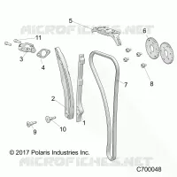 CHAINE DE DISTRIBUTION AND TENSIONER