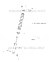 SUSPENSION, AMORTISSEUR ARRIERE MOUNTING