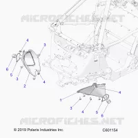 CHASSIS, TIE ROD BOOT ASM.