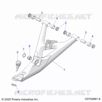 SUSPENSION AVANT CONTROL ARMS LOWER