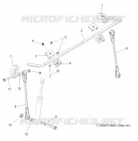 BARRE STABILISATRICE, FRONT