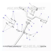 DIRECTION, H-BAR, DIRECTION POST, GRIPS