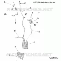 RESERVOIR DE CARBURANT EVAP