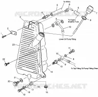 RESERVOIR D'HUILE SPORTSMAN 500 W969244 and SWEDISH SPORTSMAN 500 S969244 (4936093609B013)