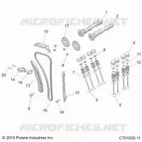 SOUPAPES AND CAMSHAFTS