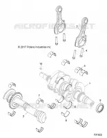 ENGINE, VILEBREQUIN AND BEARINGS