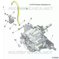 SYSTÃˆME DE TRANSMISSION, MAIN GEARCASE MOUNTING