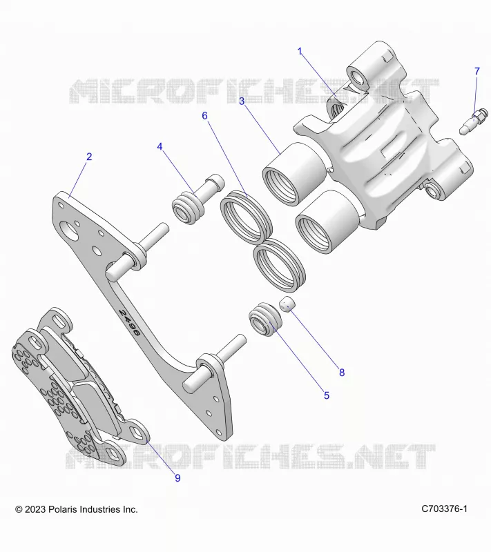 FREIN AVANT CALIPER