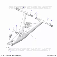 SUSPENSION AVANT CONTROL ARMS LOWER