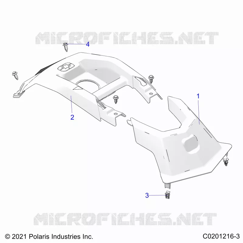BODY, FRONT COVER