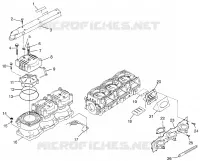 CYLINDRE   COLLECTEUR SLTX B964590 AND INTL. SLTX I964590 (4935783578C001)