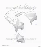 CARROSSERIE ARRIERE CAB