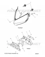 ELECTRICITE, HEADLIGHT AND TAILLIGHT