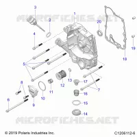 CARTERS MOTEUR COVER ASM, RIGHT