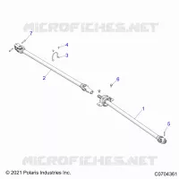 SYSTÃˆME DE TRANSMISSION, PROP SHAFT