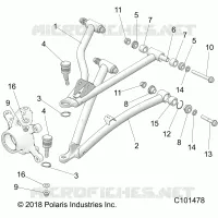 SUSPENSION AVANT A-ARMS