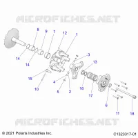 SYSTÃˆME DE TRANSMISSION, PRIMARY CLUTCH