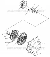 LANCEUR ASSEMBLY Storm 0940782 and Storm SKS 0940582 (4925032503038A)
