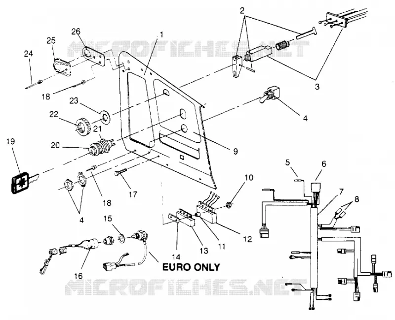 CONSOLE ULTRA SP 0960678 AND EUROPEAN ULTRA SP E960678 (4937083708A012)
