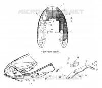 PROTECTION ANTI CHALEUR CARROSSERIE AVANT
