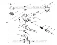 MAITRE CYLINDRE Storm 0950782, Storm SKS 0950582,  Euro Storm E950 (4929012901B002)