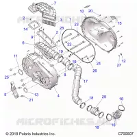 SYSTÃˆME DE TRANSMISSION, CLUTCH COVER AND DUCTING