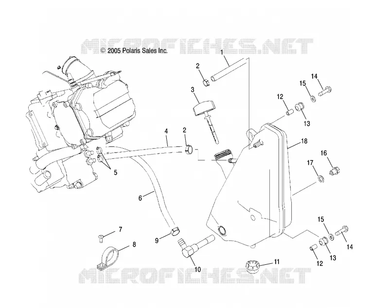 MOTEUR, OIL SYSTEM and RESERVOIR D'HUILE