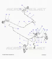 BRAKES, BRAKE LINES AND MAITRE CYLINDRE