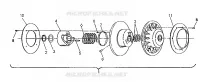 EMBRAYAGE DE TRANSMISSION RXL/RXL SKS (4921322132030A)