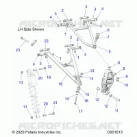 TRIANGLES SUSPENSIONS AVANT 